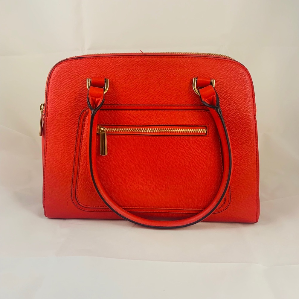 Red Satchel Handbag